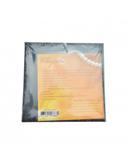Chapelet pierres fines 6 mm - Nacre