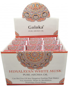 Huile parfumée Goloka 10 mL - Musc blanc / White musc