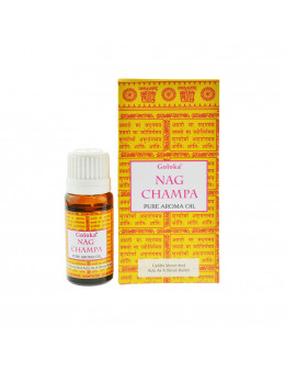 Huile parfumée Goloka 10 mL - Nag Champa