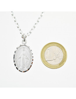 Médaille Vierge Miraculeuse en argent 925
