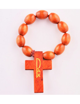 Dizainier corde avec perles bois