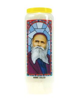Neuvaine vitrail : Abbé Julio