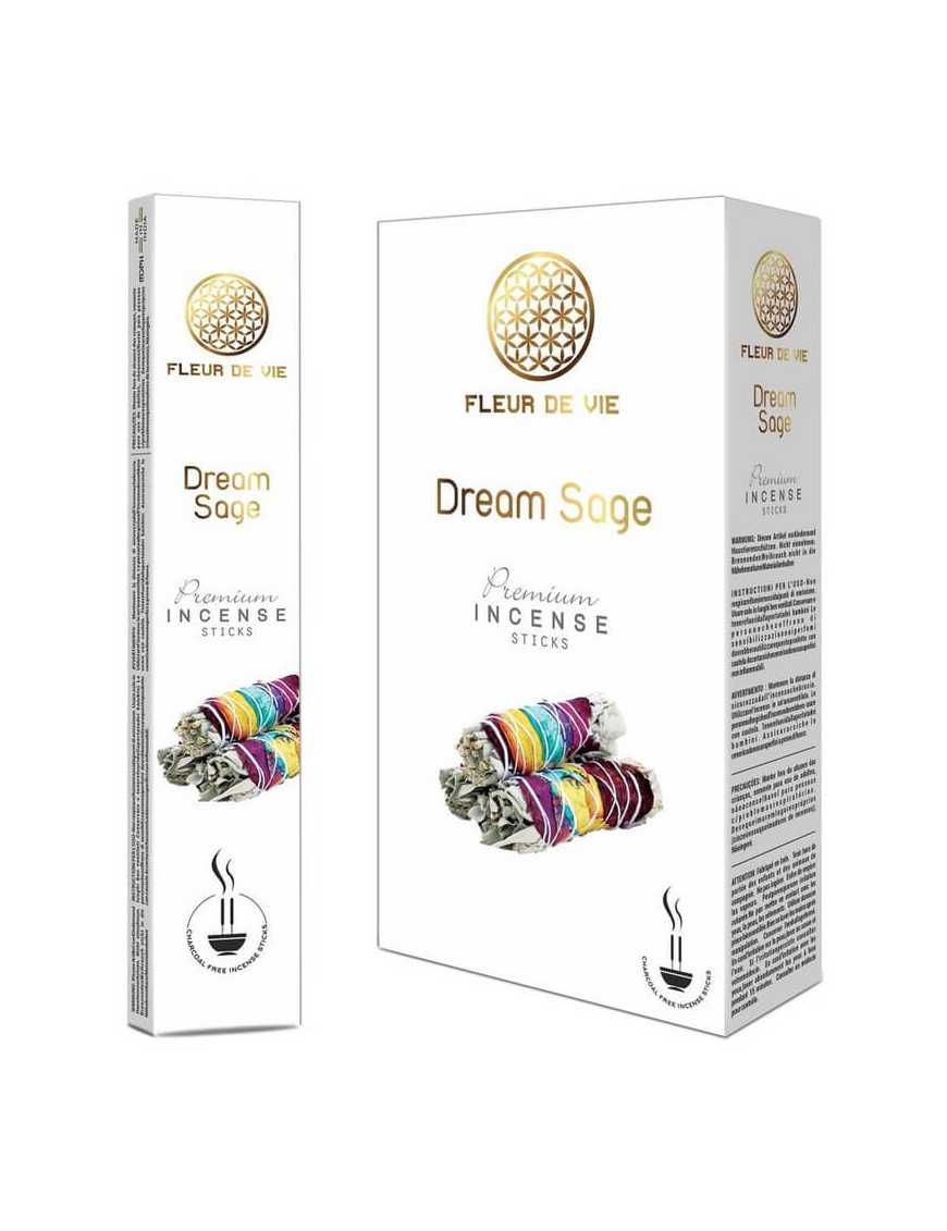 Encens Fleur de Vie Dream Sage 15g