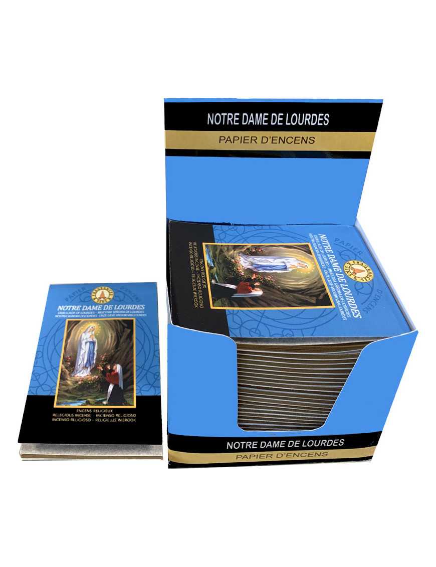 Papier d'encens Fragrances & Sens Notre Dame de Lourdes