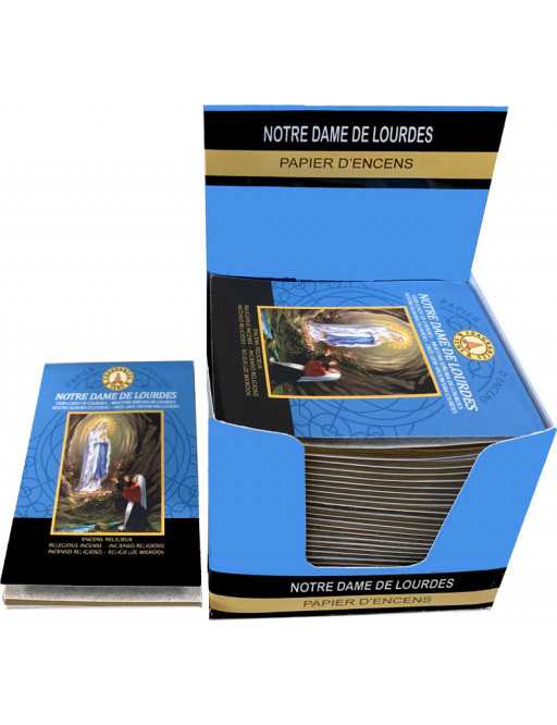 Papier d'encens Fragrances & Sens Notre Dame de Lourdes