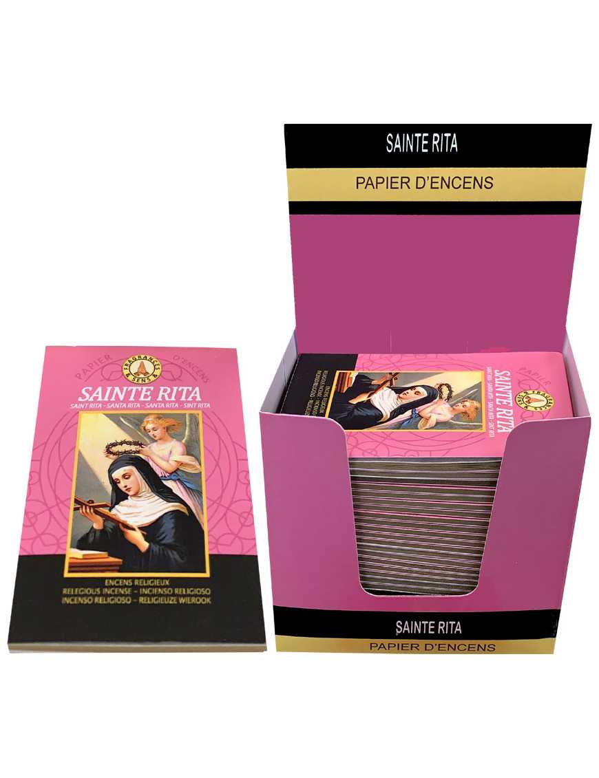 Papier d'encens Fragrances & Sens Sainte Rita