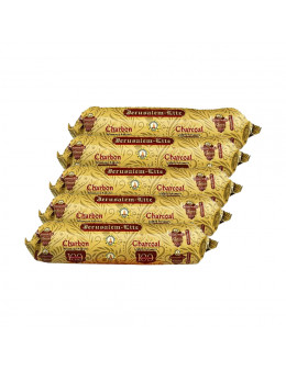 Lot promotionnel 5 rouleaux de charbons 33 mm