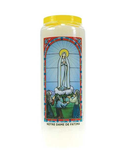 Neuvaine vitrail : Notre Dame de Fatima