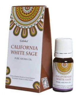 Huile parfumée Goloka 10 mL - Sauge Blanche Californienne 