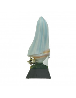 Statue Notre Dame de Fatima en résine peinte 22 cm