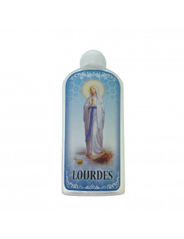 Flacon PET rempli eau de Lourdes 100 ml