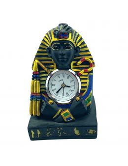 Statue égyptienne - Réveil Horloge