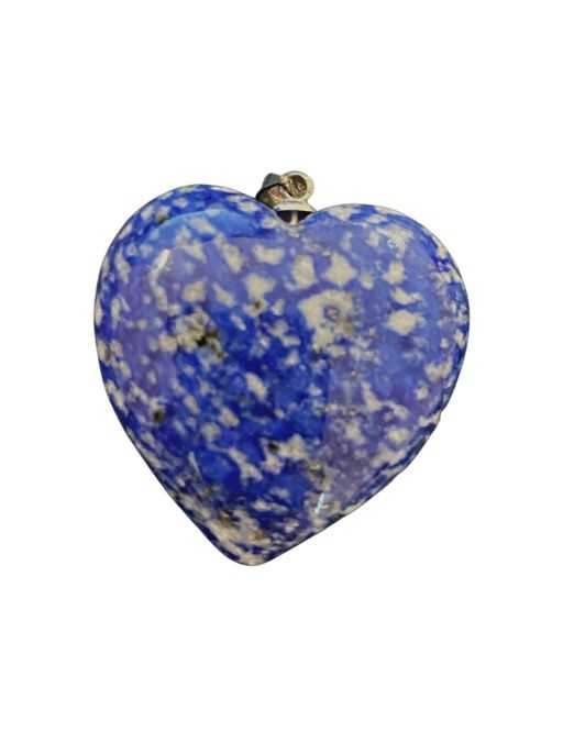 Pendentif Coeur lapis lazulis
