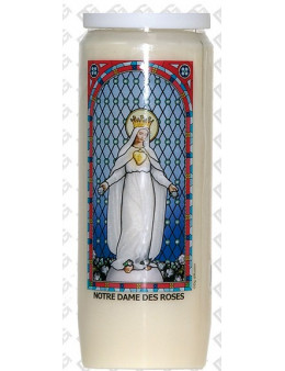 Neuvaine vitrail : Notre Dame des Roses