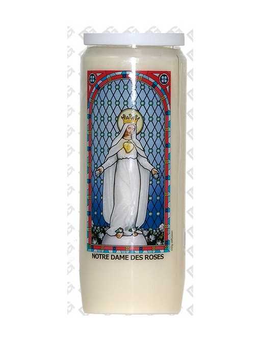 Neuvaine vitrail : Notre Dame des Roses