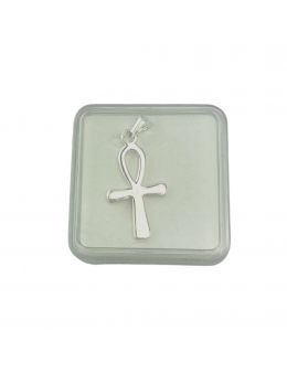 Croix Ankh - Argent 