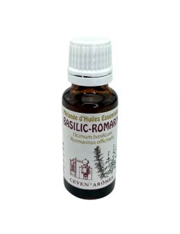 Huile essentielle Basilic - Romarin - 20 ml