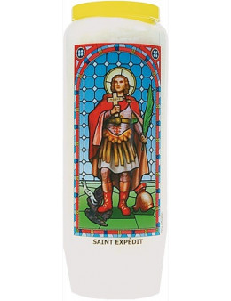 Neuvaine vitrail : Saint Expédit