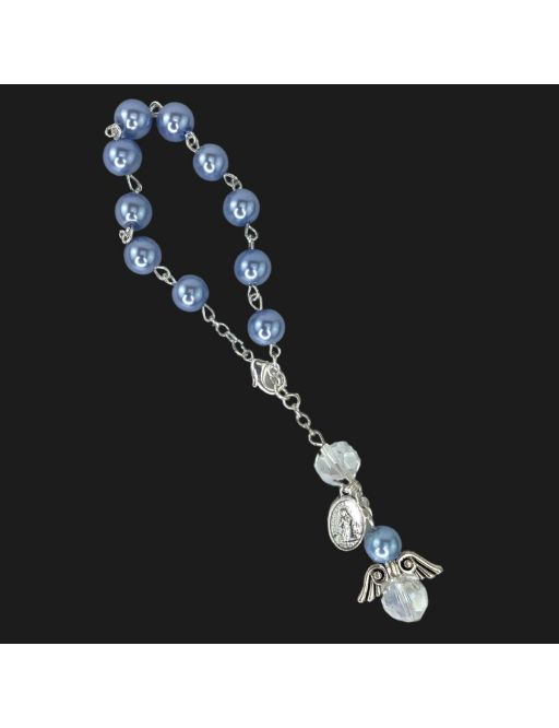 Dizainier perle Ange - Bleu