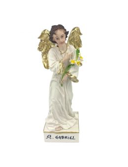 Statue résine - Saint Gabriel - 16 cm