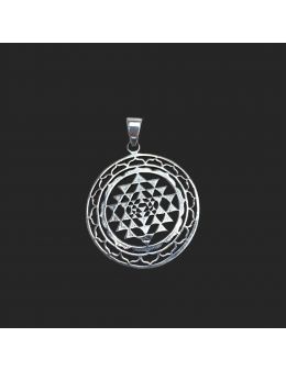 Pendentif Argent - Sri Yantra - 30 mm