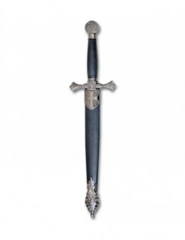 Dague Templière avec Fourreau - 37 cm