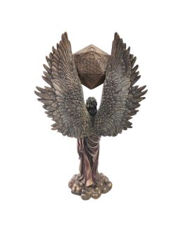Statue en résine effet bronze METATRON, H. 35 cm