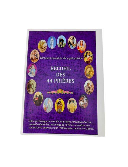 Livret recueil de prières 44 prières GRAND LIVRET