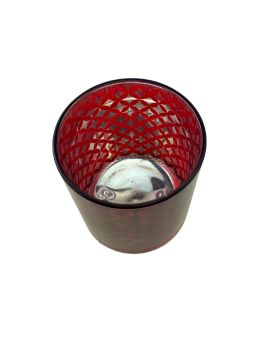Bougeoir rouge