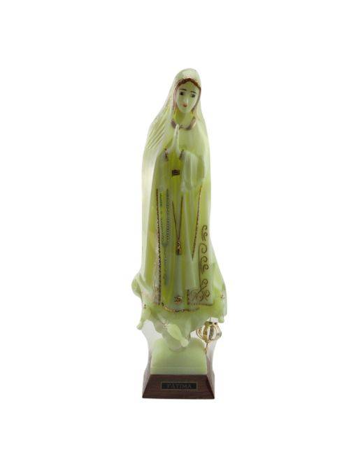 Statue Notre Dame de Fatima phosporescente