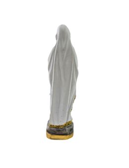 Statue Notre Dame de Lourdes en résine - 8 cm