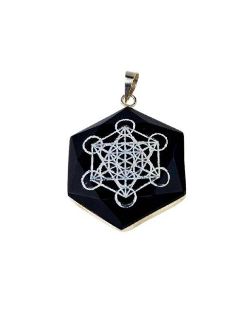 Pendentif Obsidienne Métatron