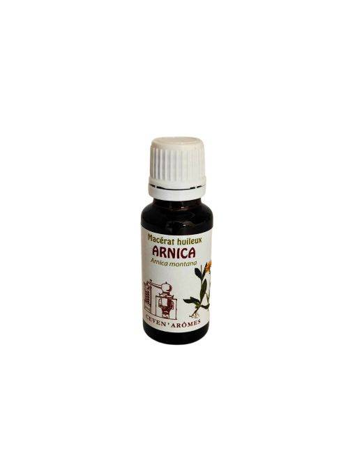 Macérat huileux d'Arnica 20 ml avec Compte-gouttes