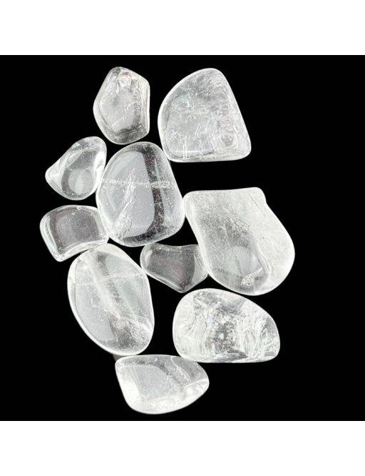 Pierre roulée - Quartz Blanc - -10g