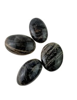 Galets Pierre de Lune Noire
