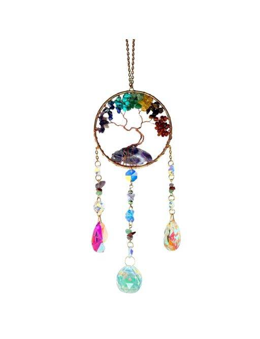 Attrape rêves Arbre de Vie 7 Chakras Attrape rêves Arbre de Vie 7 Chakras