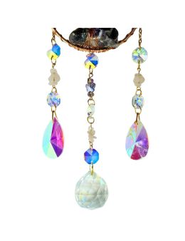 Attrape rêves Arbre de Vie Quartz Rose