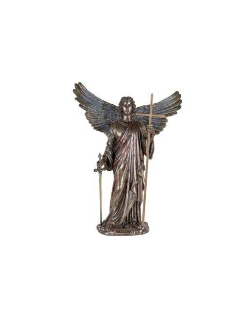 Statue bronze coulé à froid archange Zadkiel, H. 35 cm Statue bronze coulé à froid archange Zadkiel, H. 35 cm
