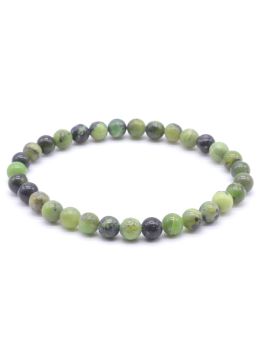 Bracelet Jade Néphrite perles 6mm
