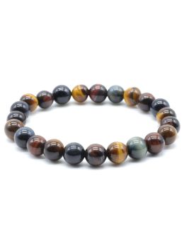 Bracelet Protection Tigre Taureau Faucon 8mm
