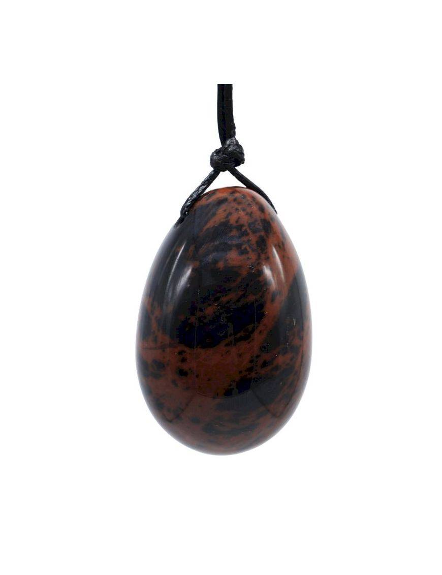 Oeuf de Yoni Obsidienne Mahogany 4.5cm