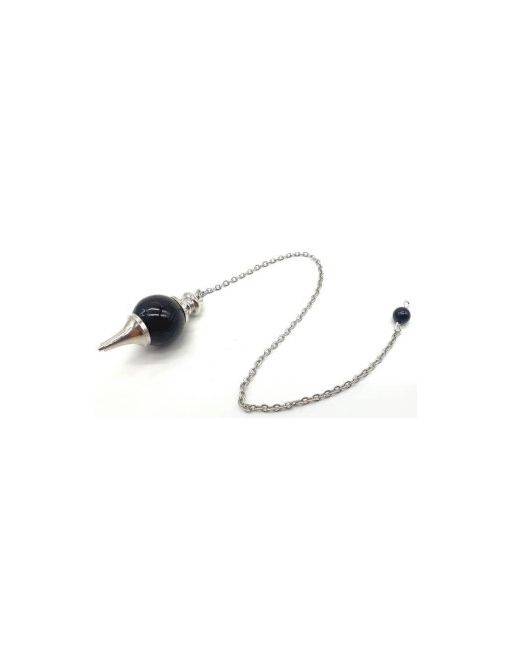 Pendule sphère Tourmaline Noire 4cm