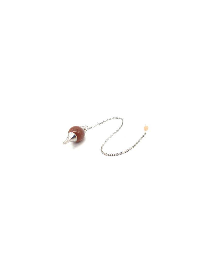 Pendule sphère Pierre de Soleil 4cm