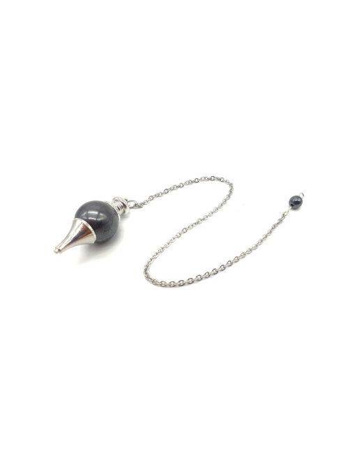 Pendule sphère Hematite 4cm