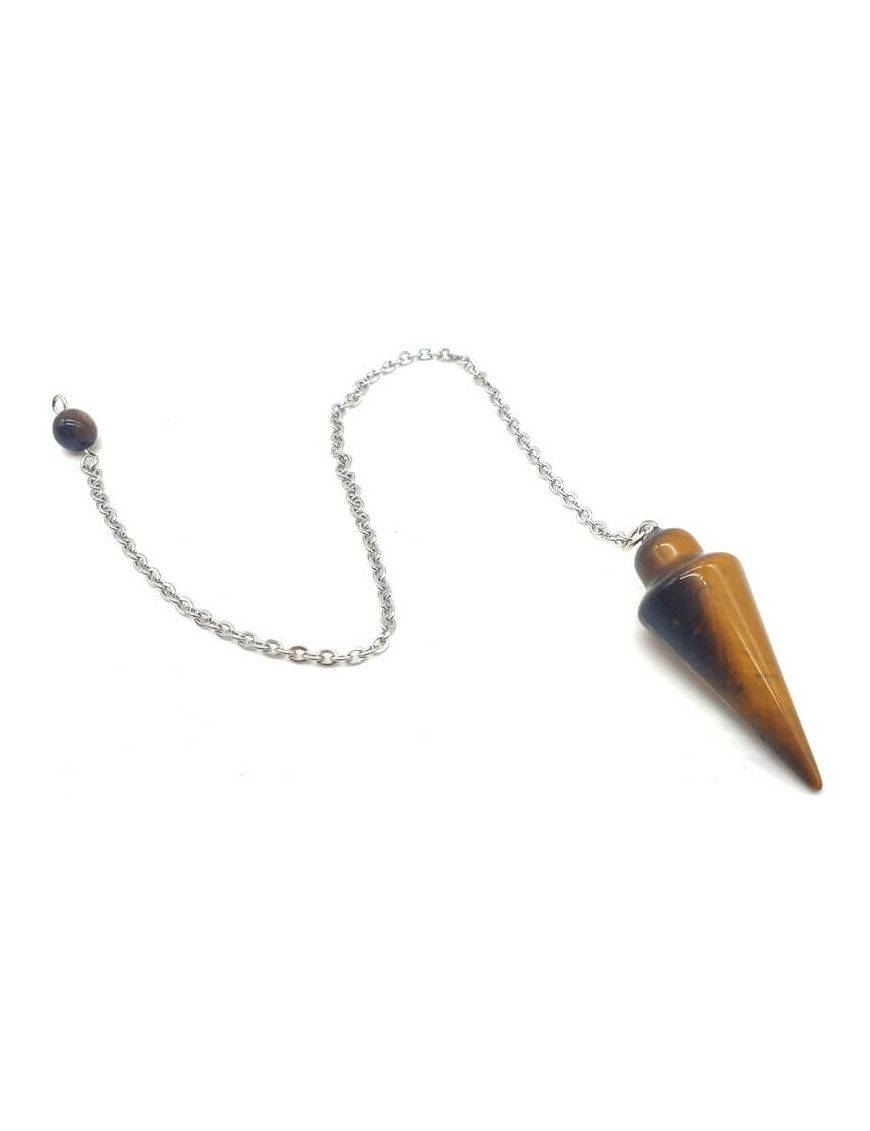 Pendule Goutte Oeil de Tigre 3cm
