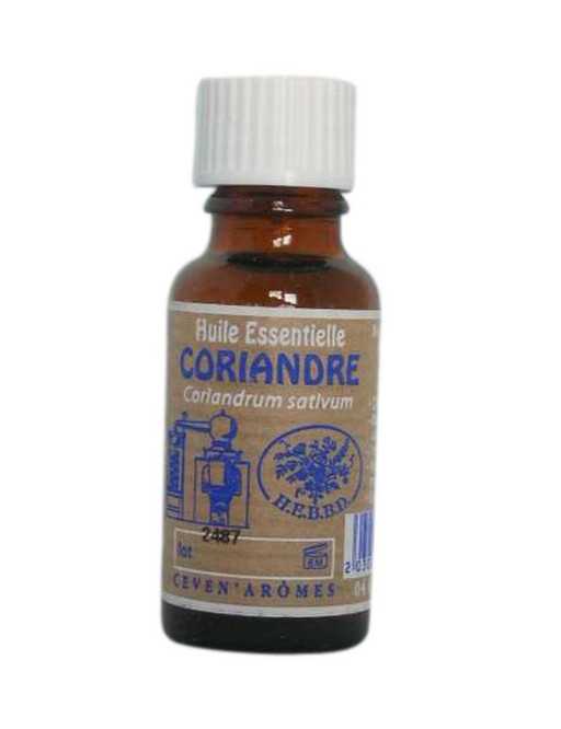 Huile essentielle de Coriandre 20 ml avec Compte-gouttes
