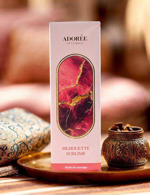 Silhouette Sublime - Huile de massage artisanale Adorée - 150 mL