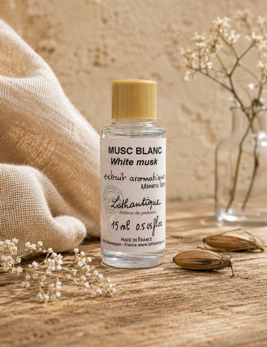 Extrait aromatique de Musc Blanc - 15ml