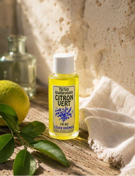 Extrait aromatique - Parfum biodégradable - Citron vert Extrait aromatique - Parfum biodégradable - Citron vert
