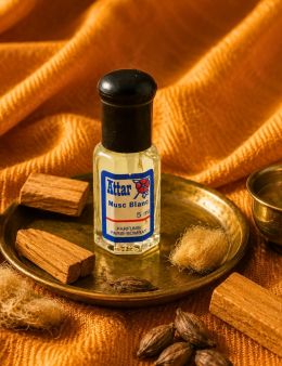 Essence concentrée d'Inde - Attar - Musc Blanc - 5mL